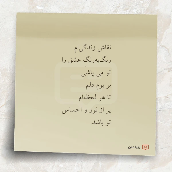 نقاش زندگی ام رنگ به رنگ