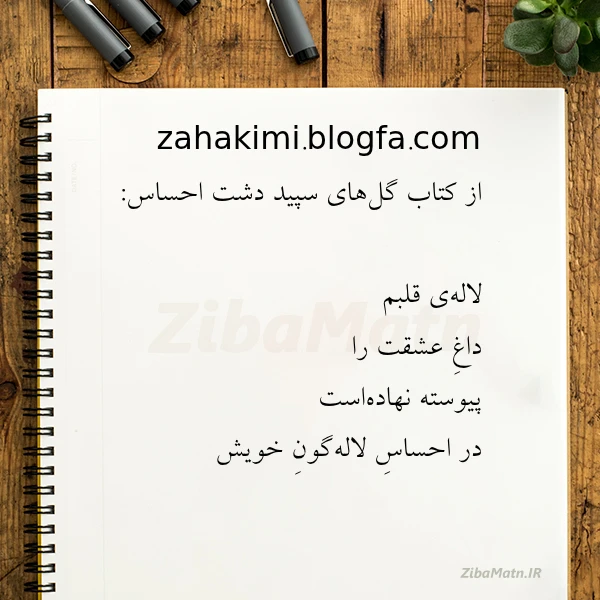zahakimi blogfa com از کتاب گل های سپید